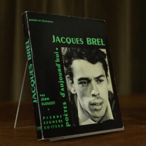Poètes d'aujourd'hui: Jacques Brel