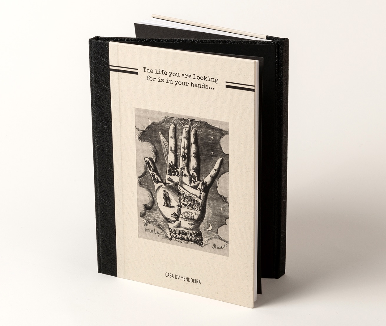 Anteckningsbok dubbel A5 hand